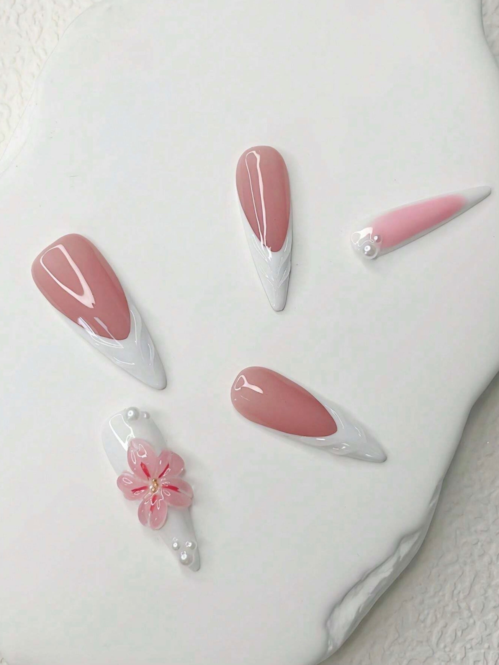 Pink Sakura - Impress Me Nails