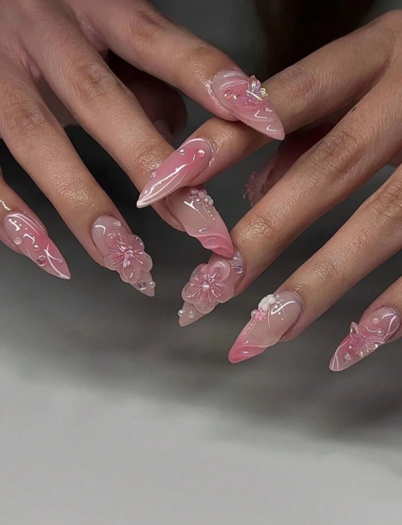 Pink Blossom - Impress Me Nails